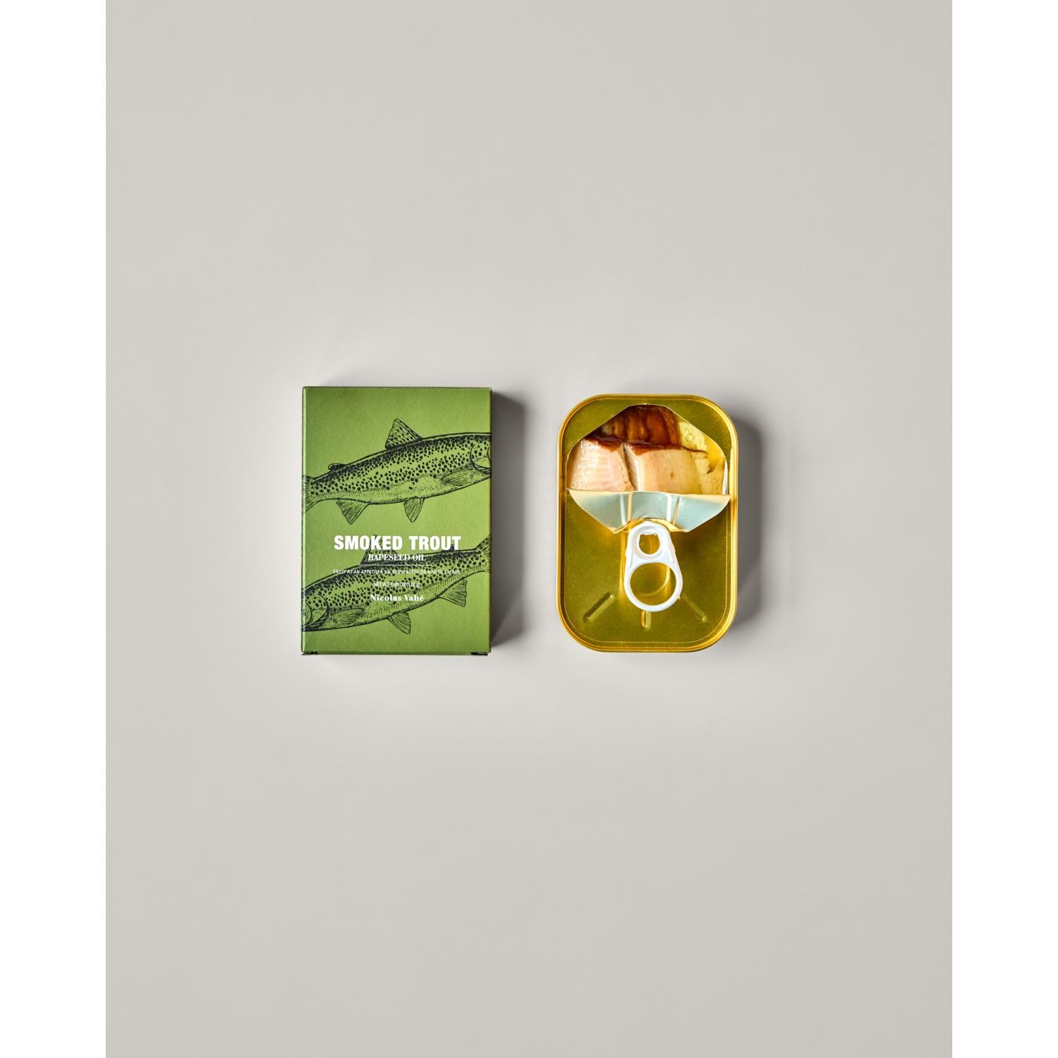 Uzený pstruh v řepkovém oleji Nicolas Vahé 110 g_1