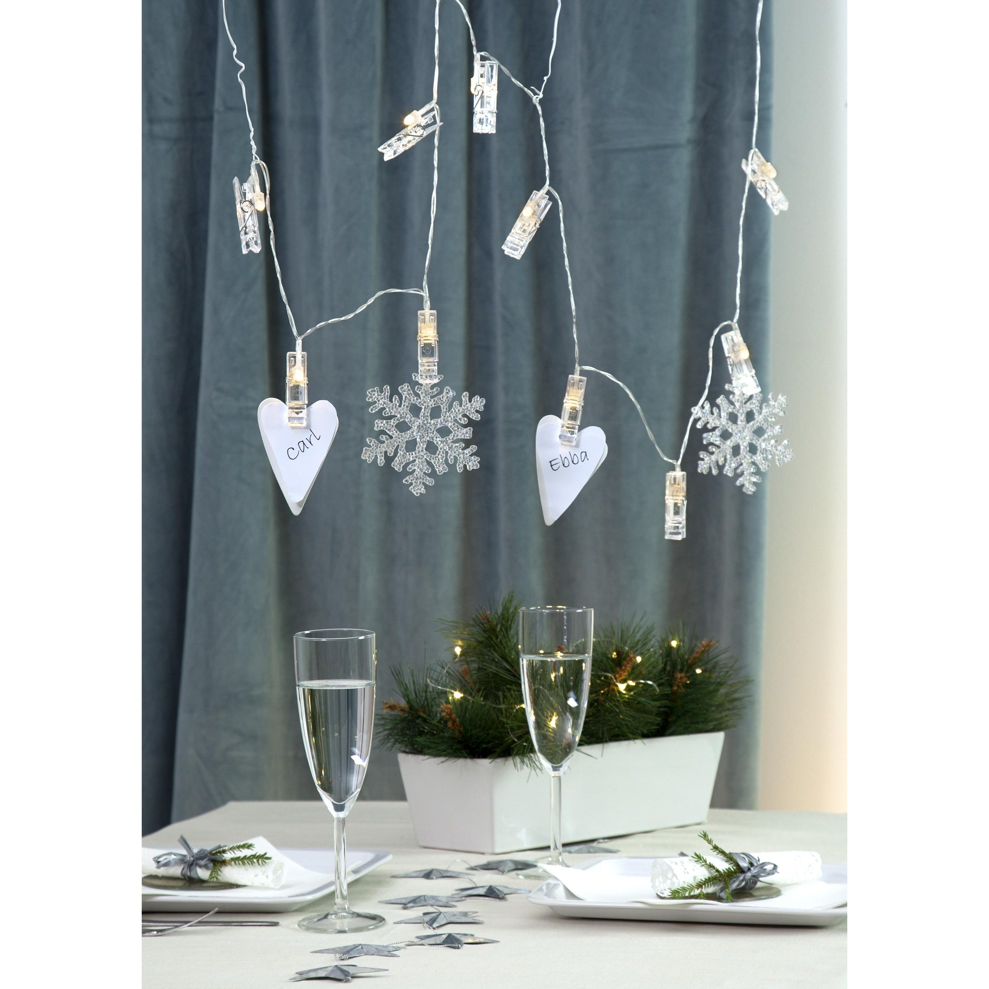 Světelný řetěz s kolíčky CLIPPY 10xLED D.1,35m čirý_2