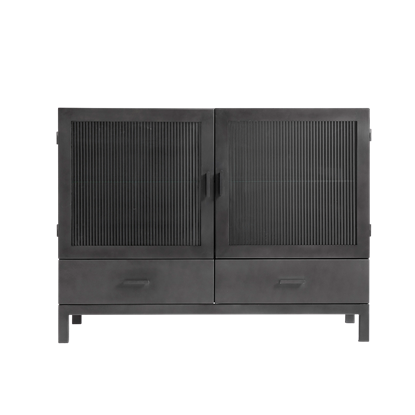 Kovová komoda Muubs DALLAS 120x42cm - POŠKOZENÁ - ODŘENÁ !_9