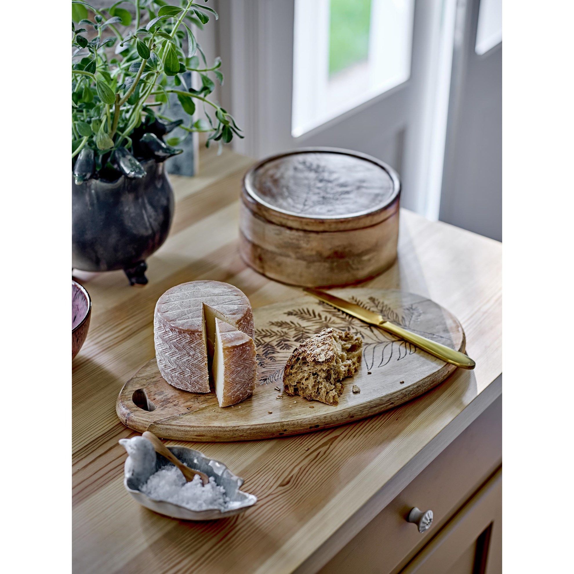 Miska ve tvaru hrdličky CHIRP 13,5cm bílá_4