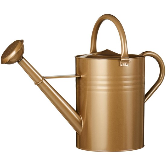 Zahradní konev na zalévání Ib Laursen se dvěma uchy, hnědá 11 l_0