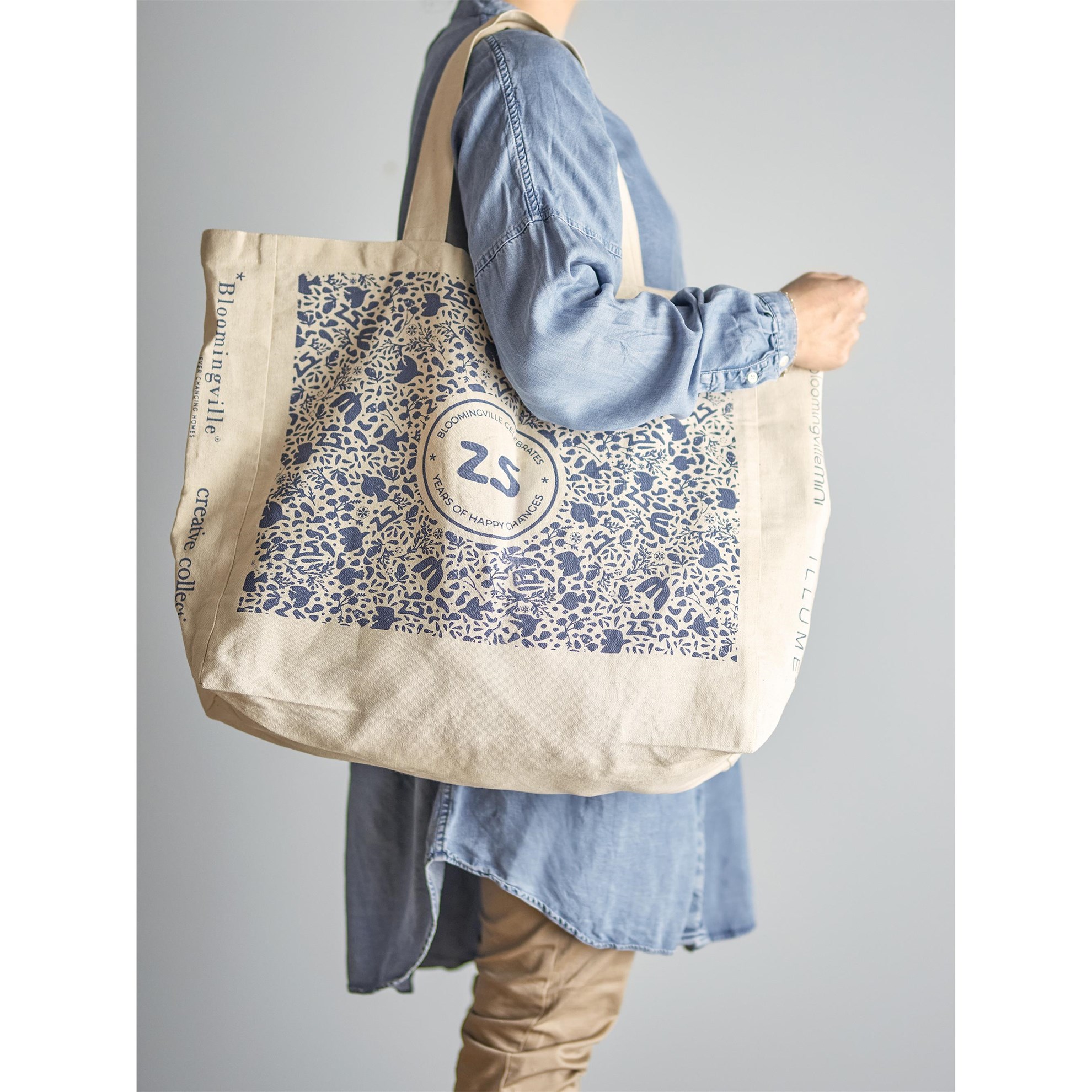 Nákupní taška ANNIVERSARY 47x40 cm s grafickým potiskem_2