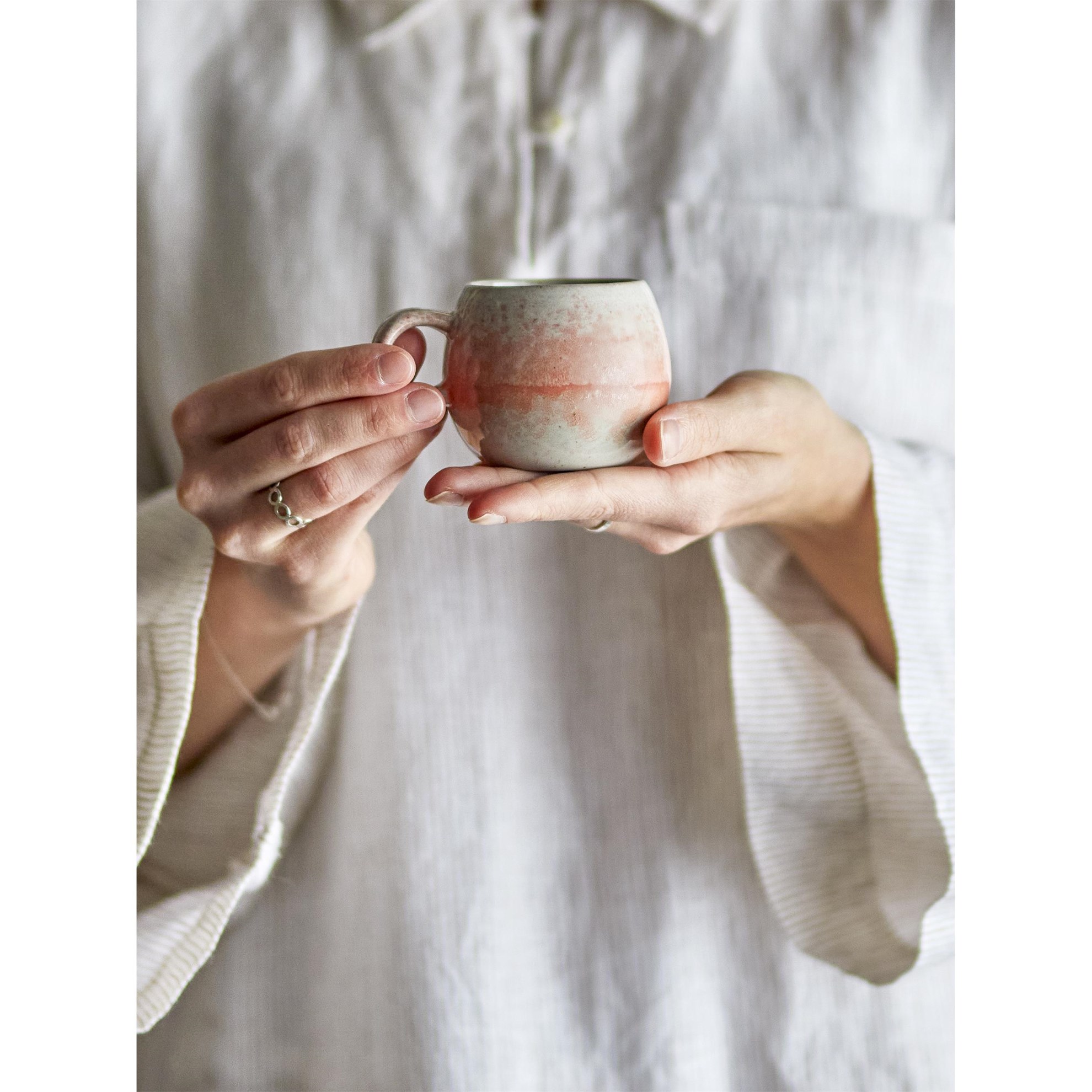 Kameninový hrnek na espresso 140 ml PAULA oranžový_0