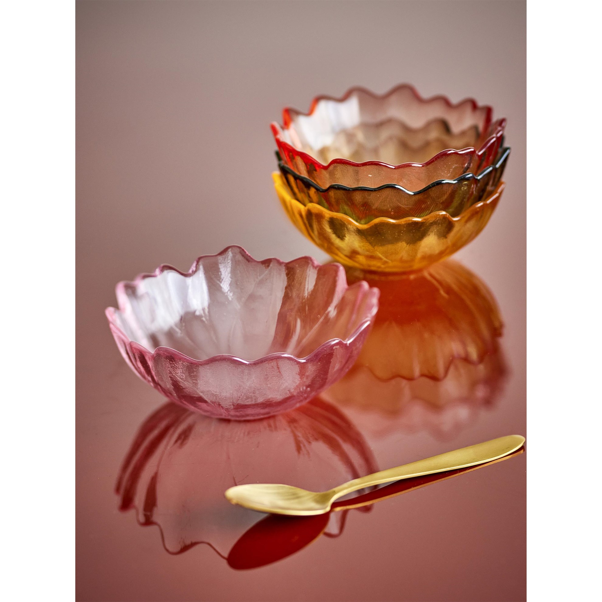 Sada 4 skleněných misek KANA 12 cm_0