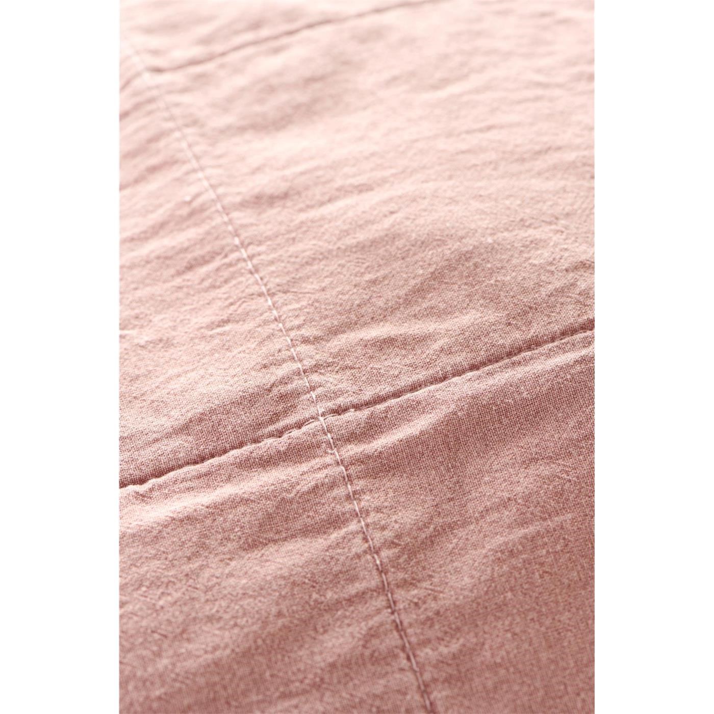 Prošívaný povlak na polštář k čelu postele Ib Laursen 50x90 cm dusty pink_2