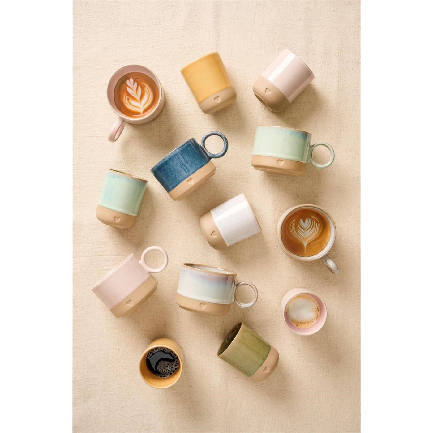 Kameninový šálek se srdíčkem Ib Laursen 190 ml světle růžový_2