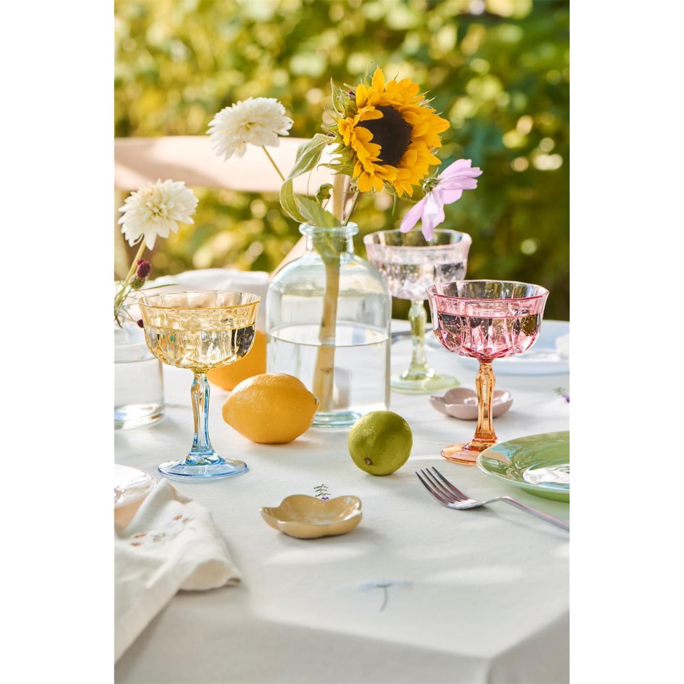 Bavlněný ubrousek s výšivkou heřmánku Ib Laursen 40x40 cm_0