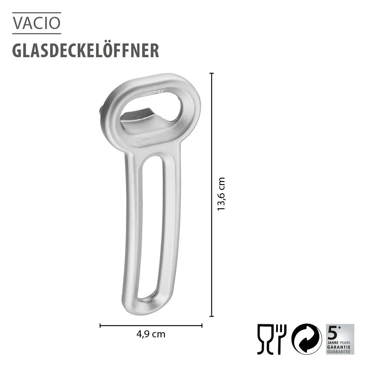 Otvírák na zavařovací sklenice Gefu VACIO_1