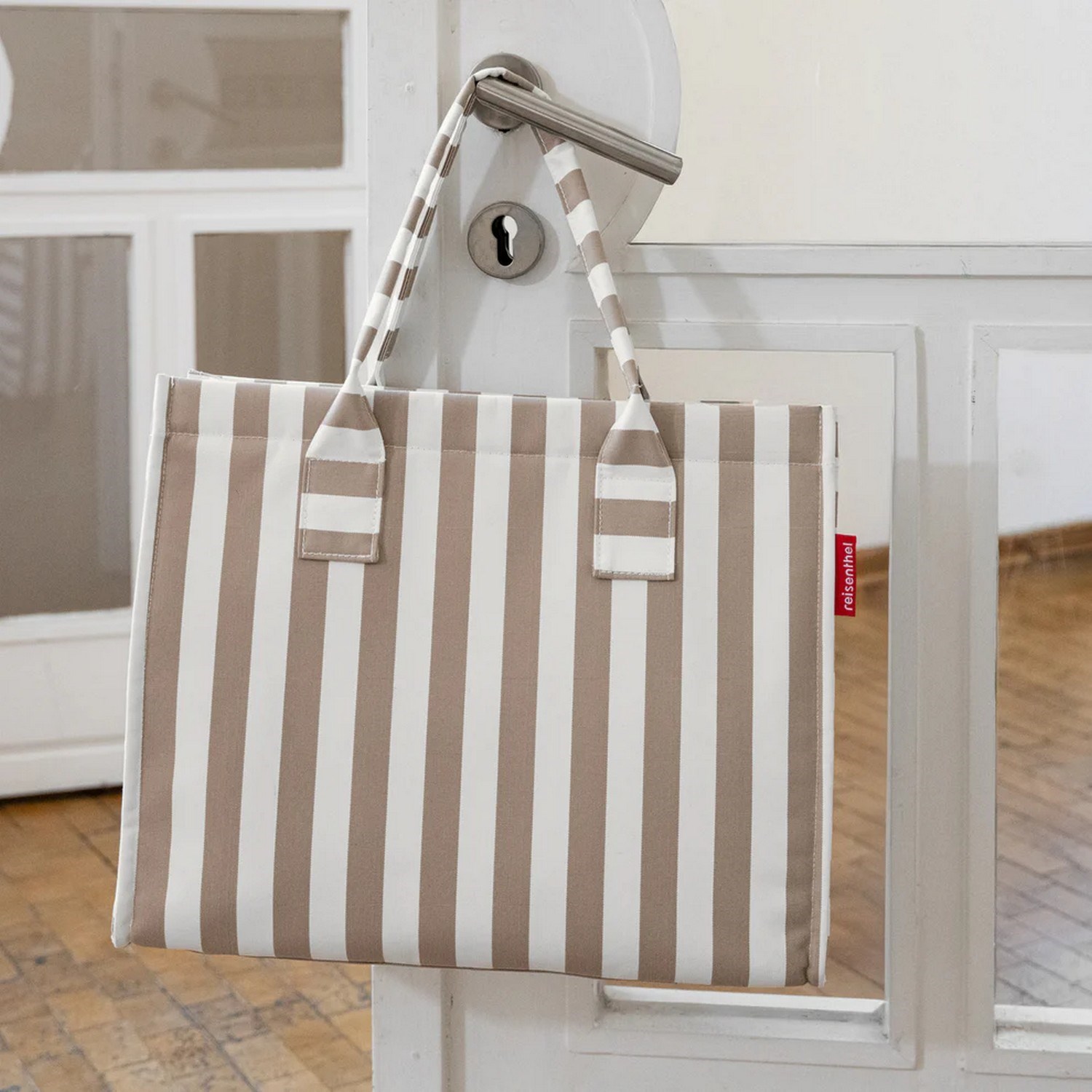 Taška přes rameno Reisenthel Daily Shopper summerstripes coffee_2