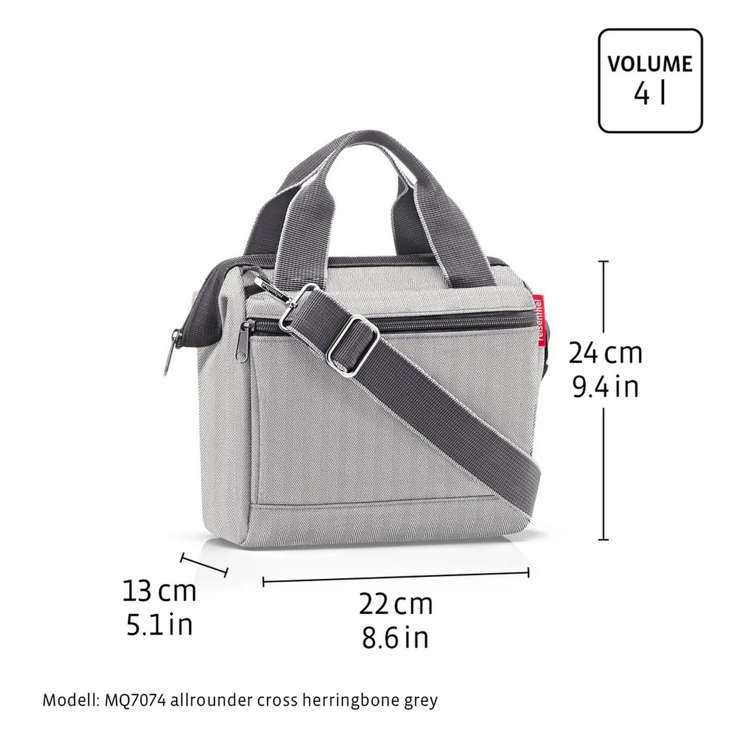 Taška přes rameno Reisenthel Allrounder Cross twist navy_4