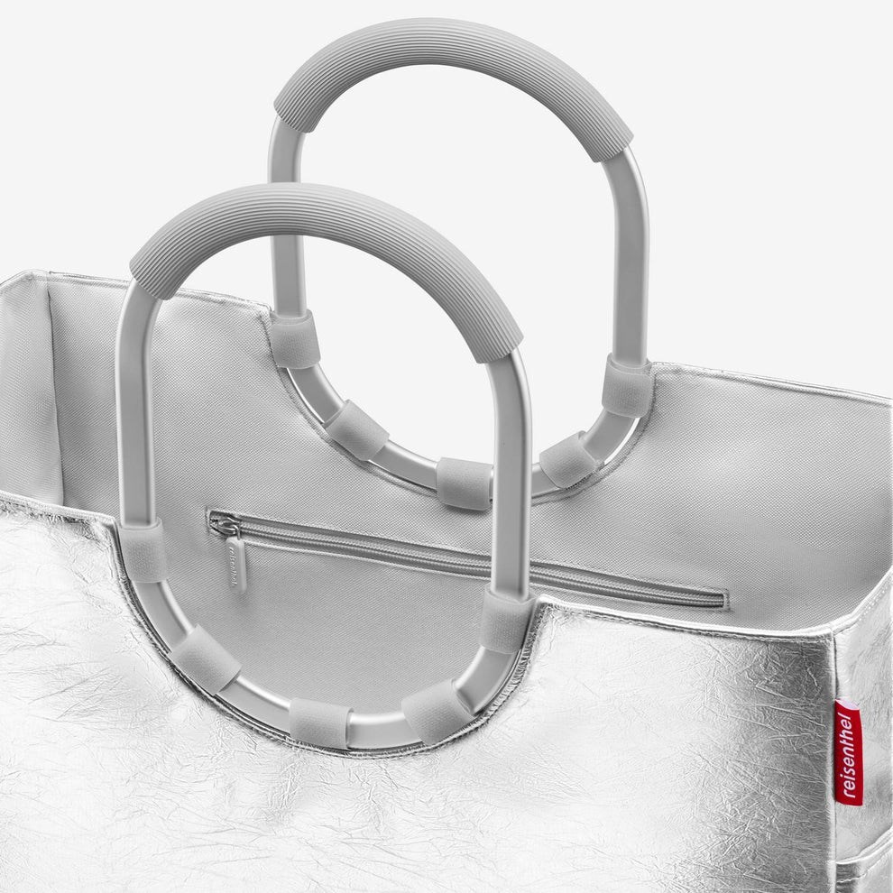 Módní taška Reisenthel Loopshopper L silver crackle_3