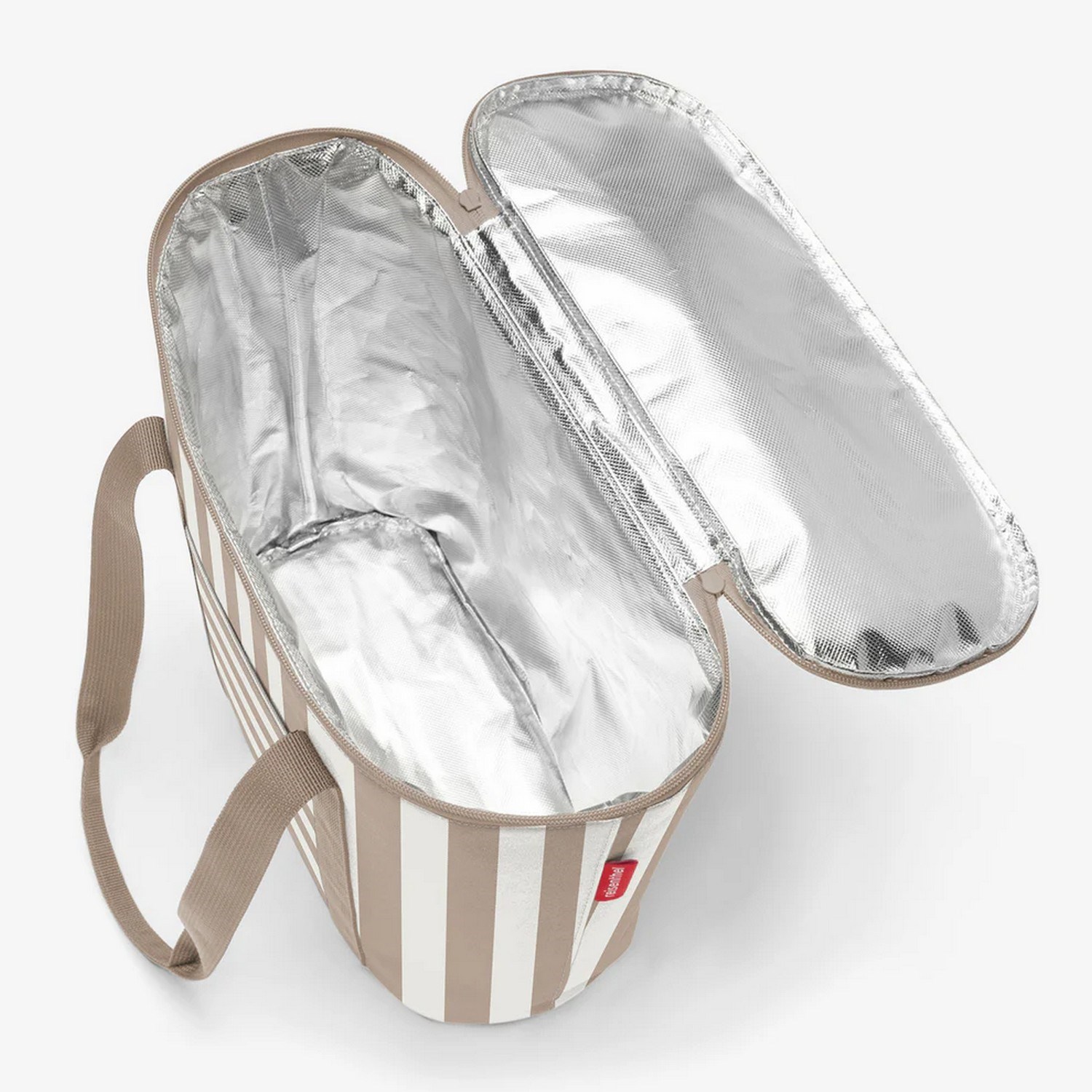 Termotaška na nákup/piknik Reisenthel Thermoshopper summerstripes coffee_3