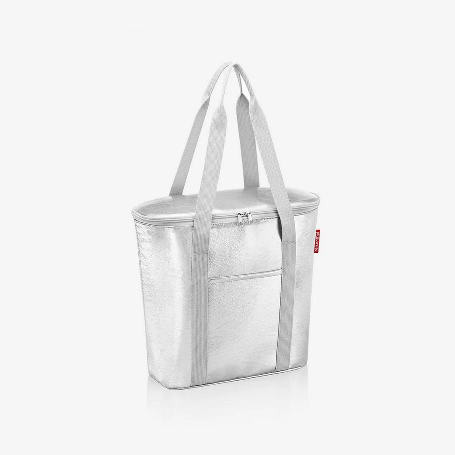 Termotaška na nákup/piknik Reisenthel Thermoshopper silver crackle_2