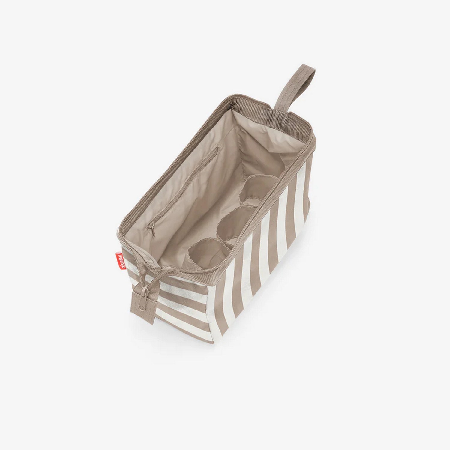 Kosmetická taška Reisenthel Travelcosmetic summerstripes coffee_1