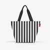 Taška přes rameno Reisenthel Shopper M summerstripes black_5