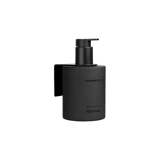 Nástěnný samolepící dávkovač šamponu Blomus KIREI 350ml antracitový_4