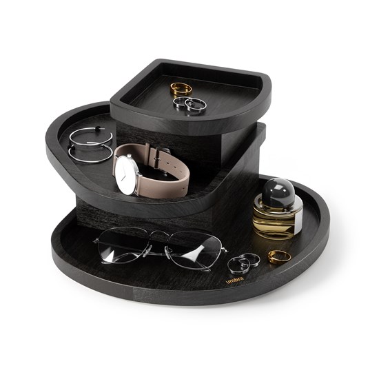 Organizér/šperkovnice Umbra COVE černý_9