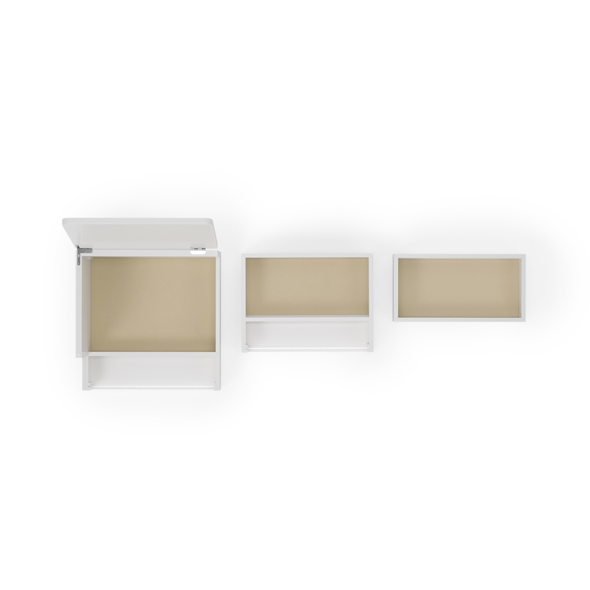 Organizér/šperkovnice Umbra MALIBU bílá_1