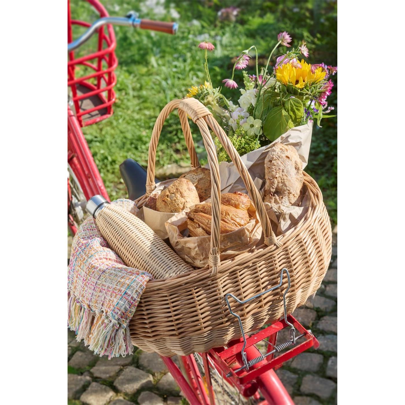 Proutěný nákupní košík s uchy Ib Laursen_0