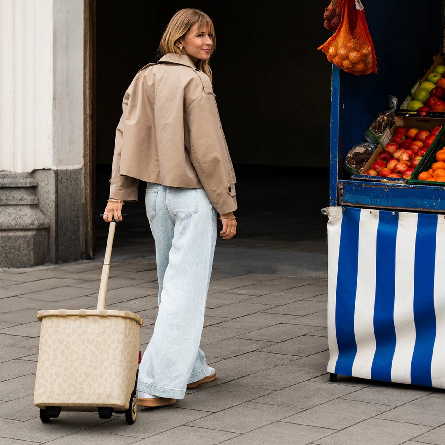 Taška na kolečkách Reisenthel Carrycruiser leo vanilla_1
