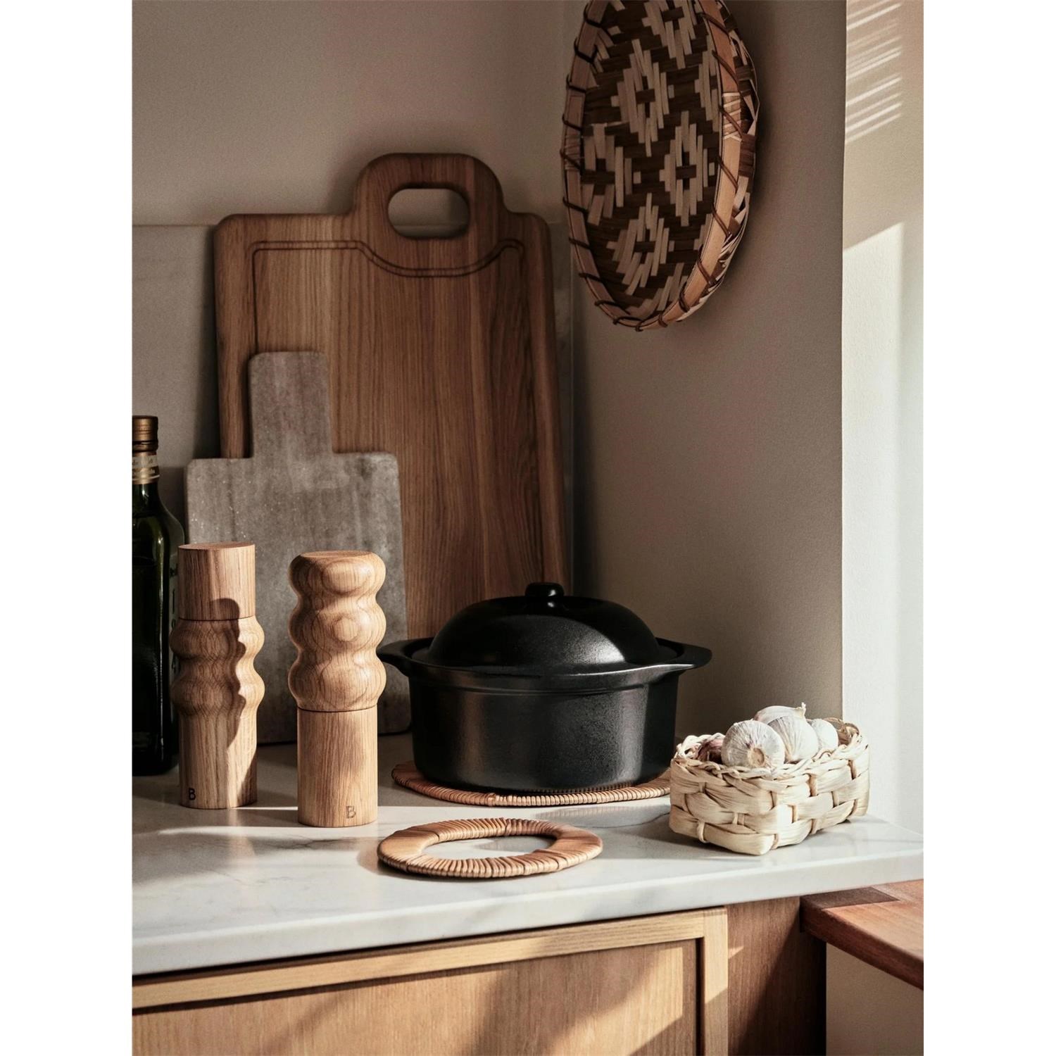 Mlýnek na sůl/pepř Broste EDGAR-1 V.20 cm přírodní_1