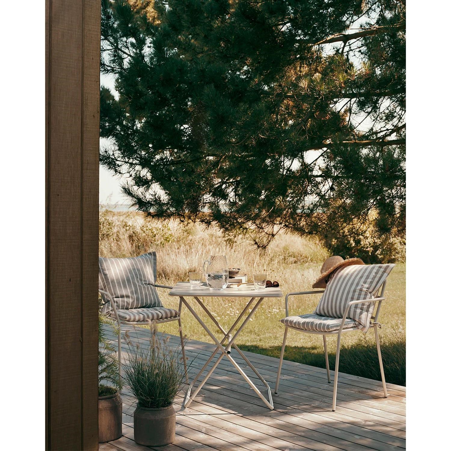 Sedák na židli Broste MARTA 44x42 cm hnědý_2