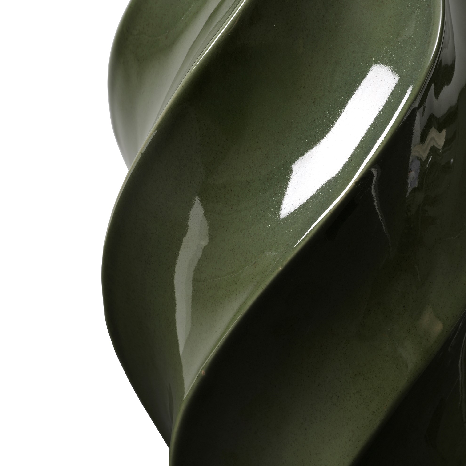 Váza Broste ODETTE V.32 cm zelená_1