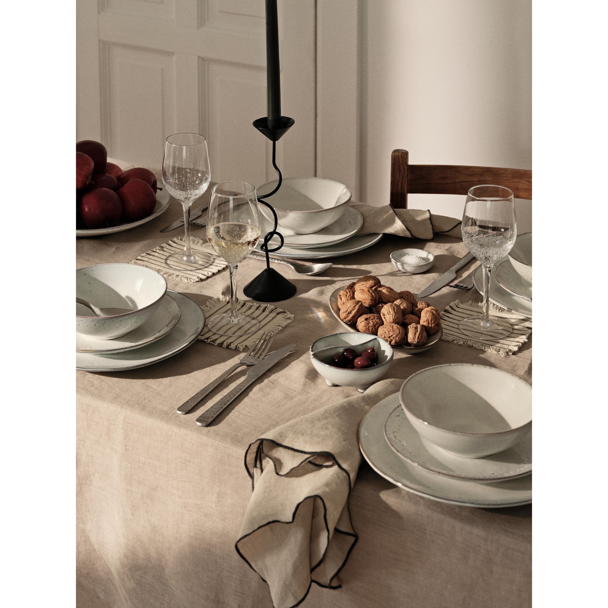 Miska na olivy Broste NORDIC SAND P.11 cm písková_1