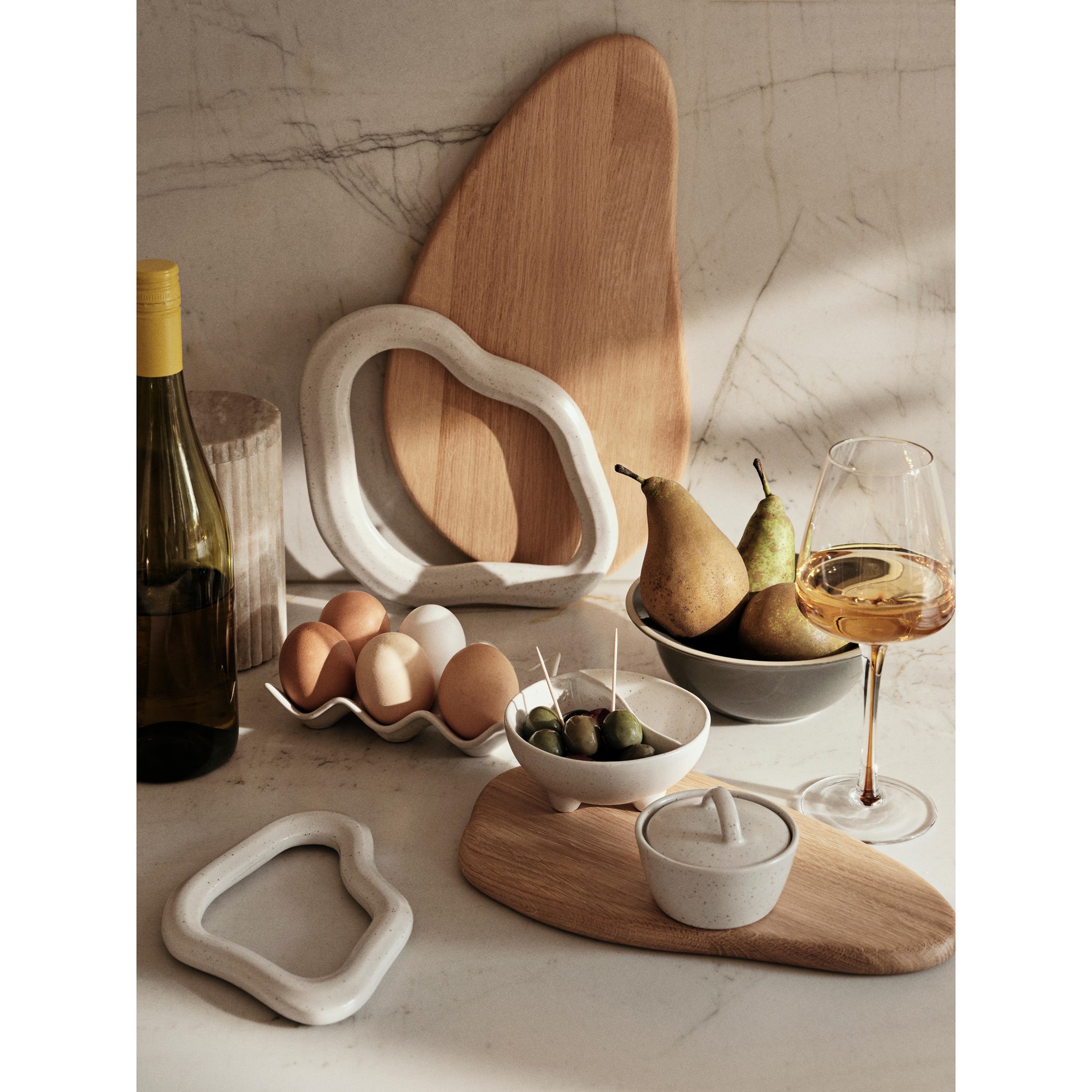 Miska na olivy Broste VANILLA P.11 cm krémová_0