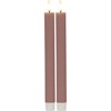 2x LED dekorační svíčka FLAMME STRIPE V.25 cm růžová_2