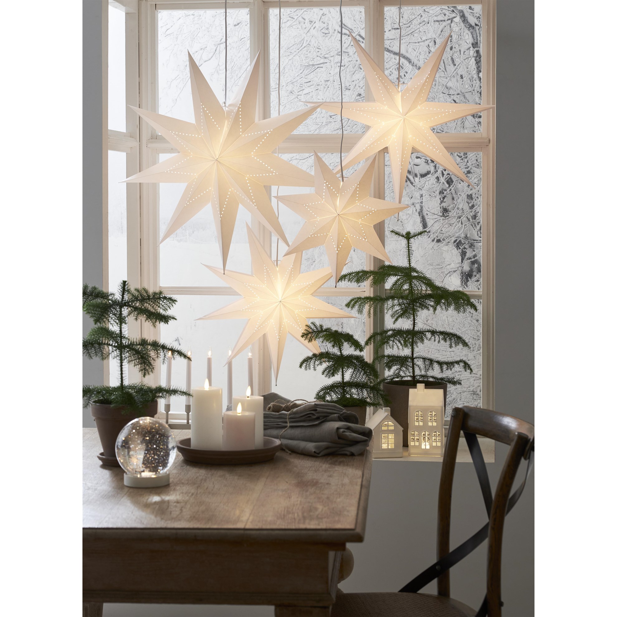 Papírová hvězda LYSA P.60 cm bílá_1