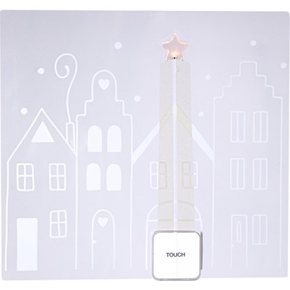 LED okenní dekorace WINDO V.21cm bílá_2