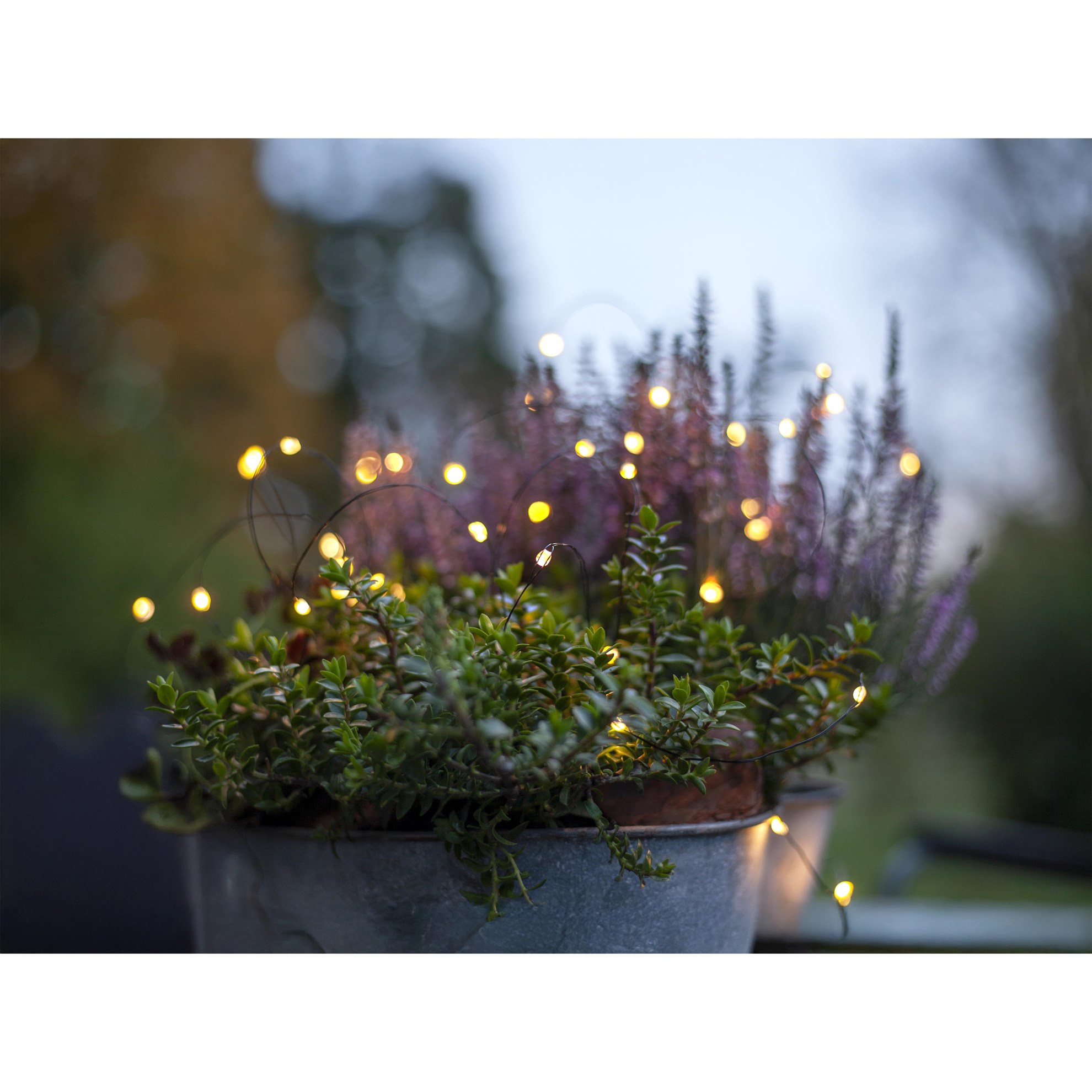 LED světelný řetěz DEW DROP 40x LED D.4m černý_1