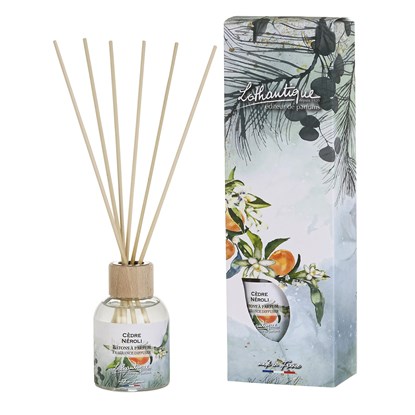 Vonný difuzér s dřívky 100 ml Jardin D'aquerelles - cedr neroli_0